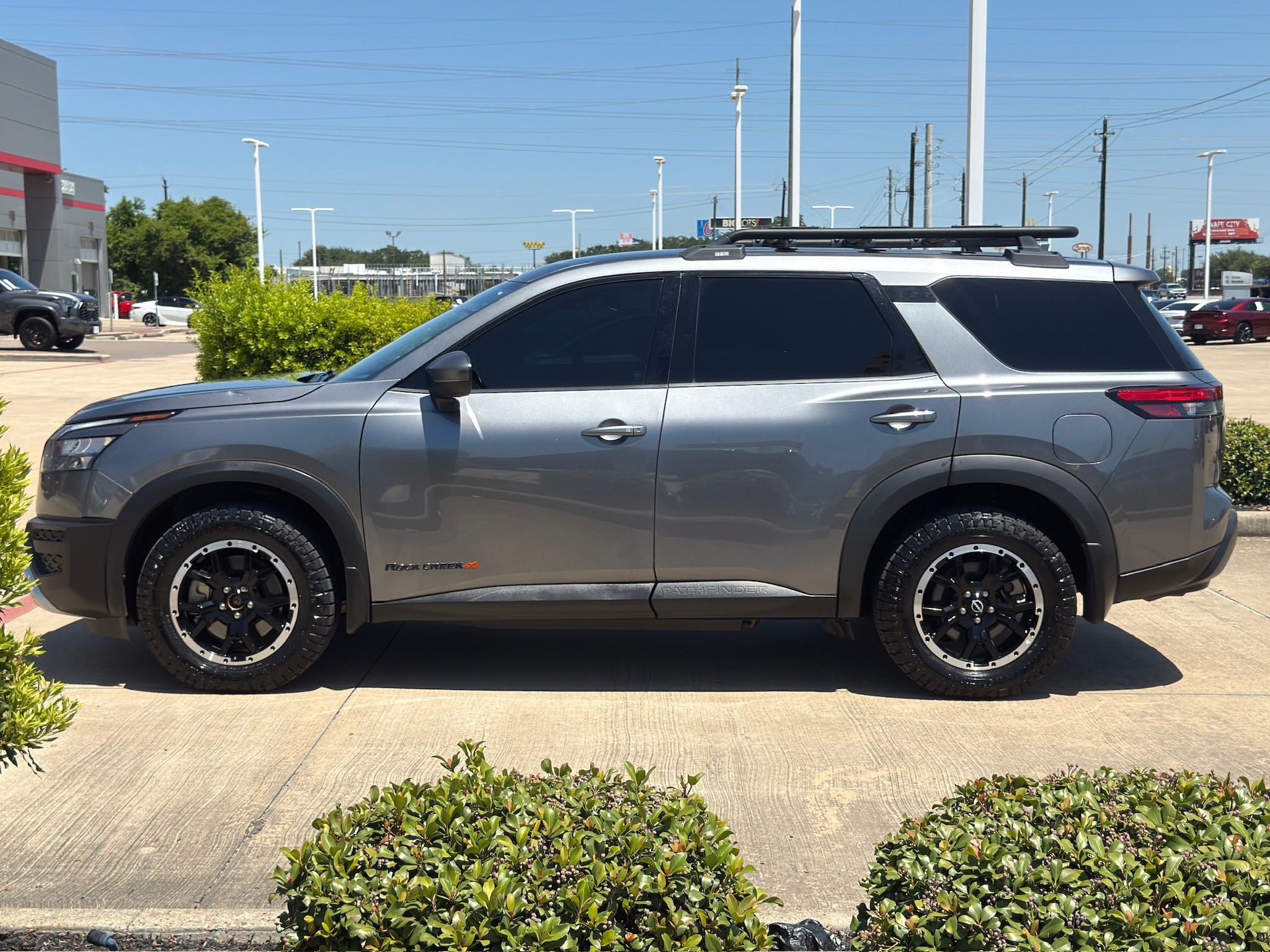 2023 Nissan Pathfinder Rock Creek Gray at Westside Lexus