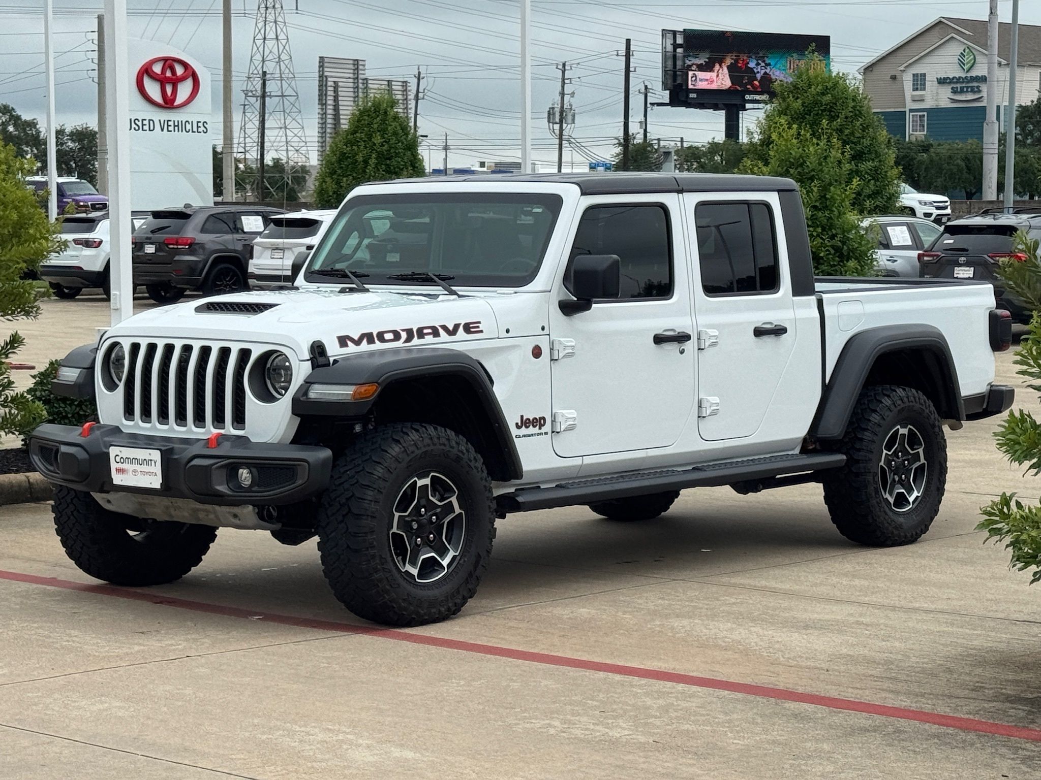 2023 Jeep Gladiator Mojave White/off-white at Bayway Chrysler Dodge Jeep Ram