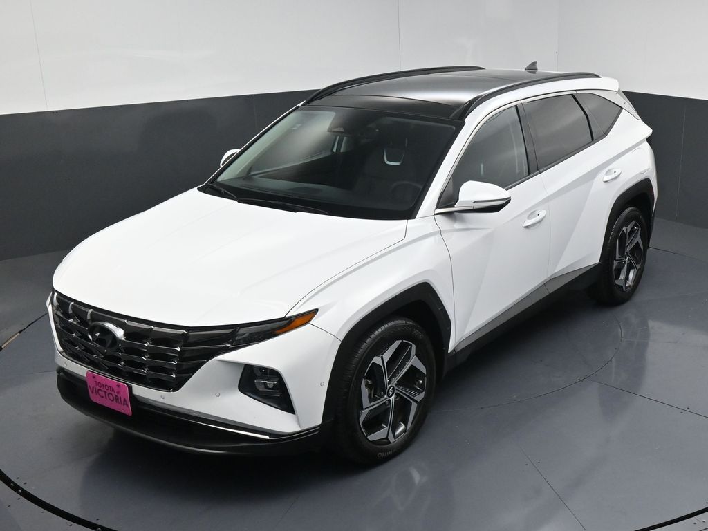 2023 Hyundai Tucson Limited White at DeMontrond Gulf Freeway
