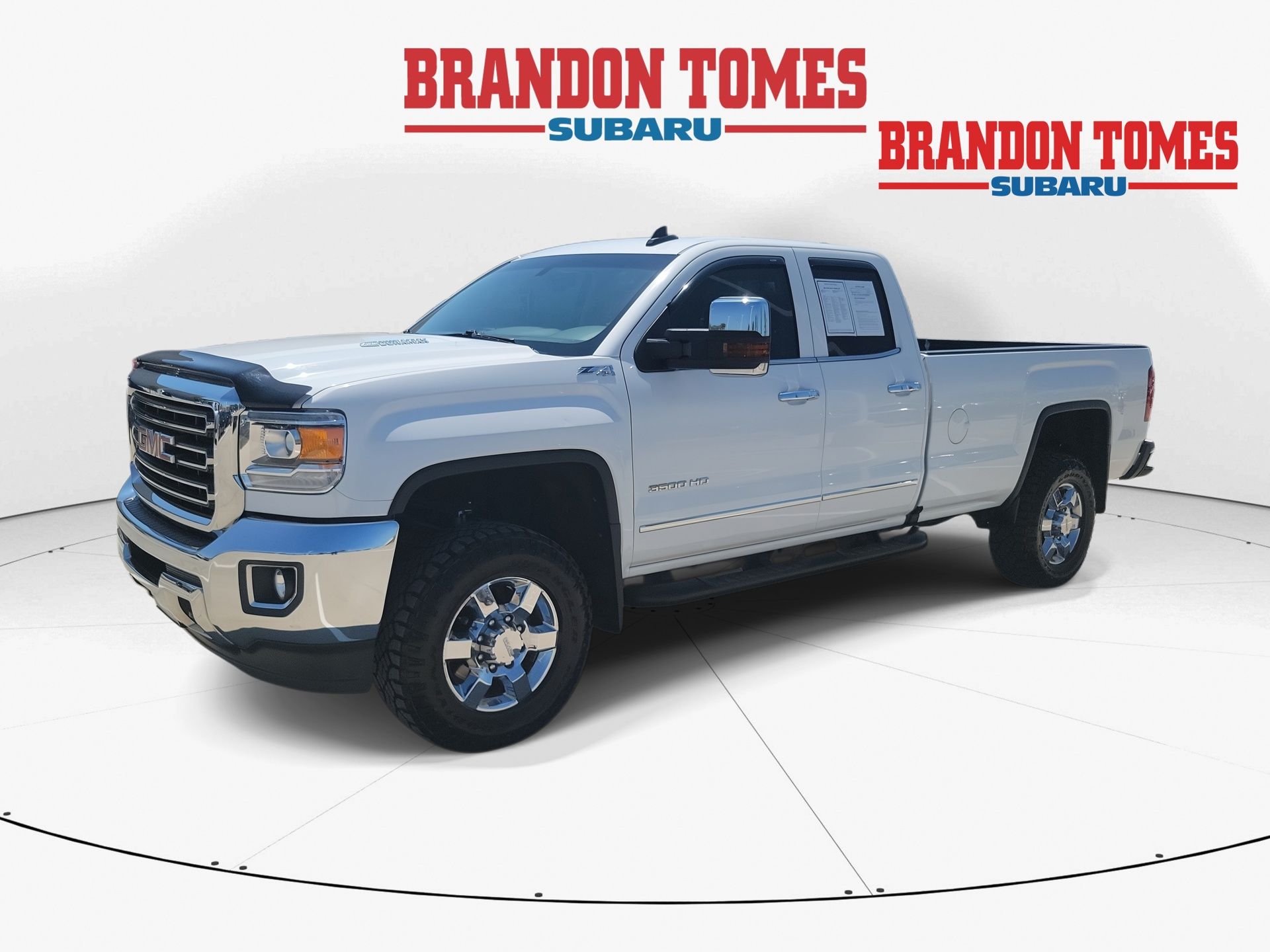Summit White 2016 GMC Sierra 3500HD Pickup Truck Four-Wheel Drive 6-Speed Automatic