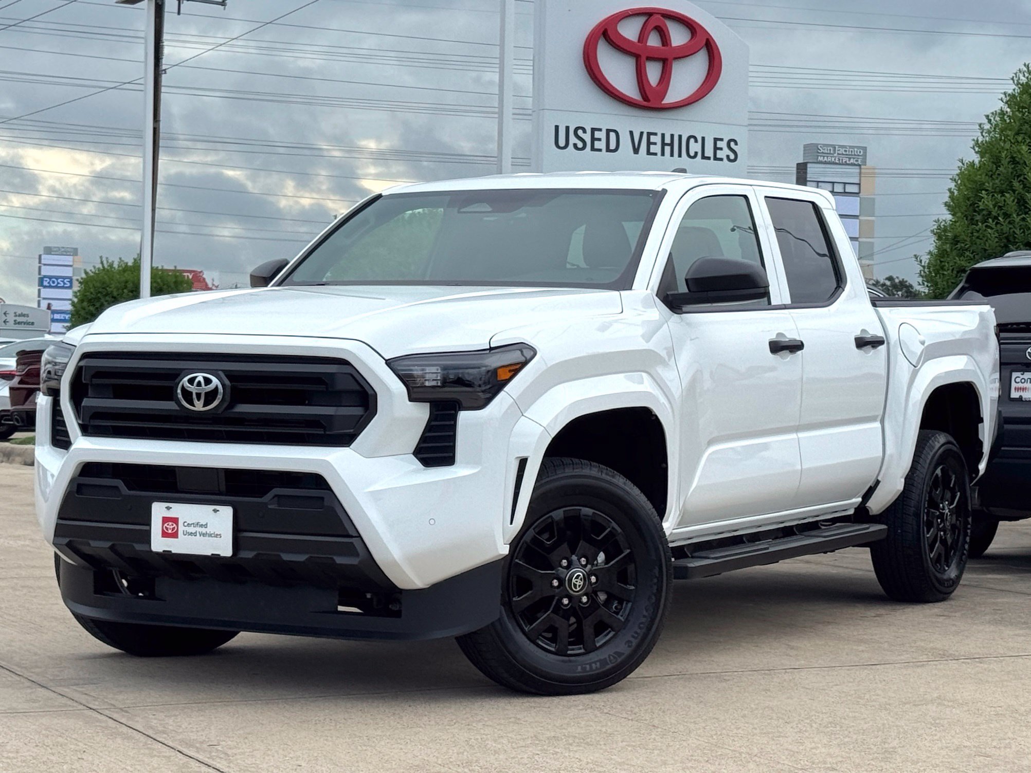 2026 Toyota Tacoma SR White at Community Toyota