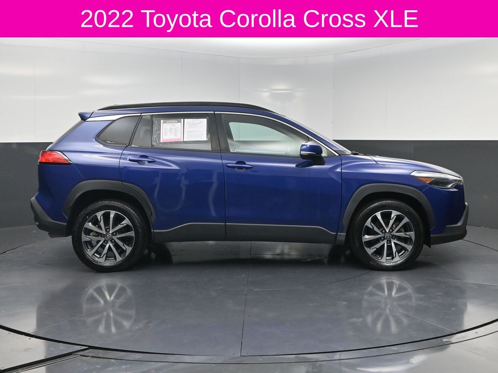 2022 Toyota Corolla Cross XLE Blue at Big Star Chrysler Jeep Dodge Ram 