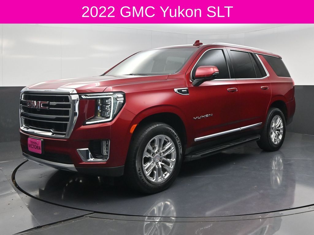 2022 GMC Yukon SLT Red at Genesis of Spring