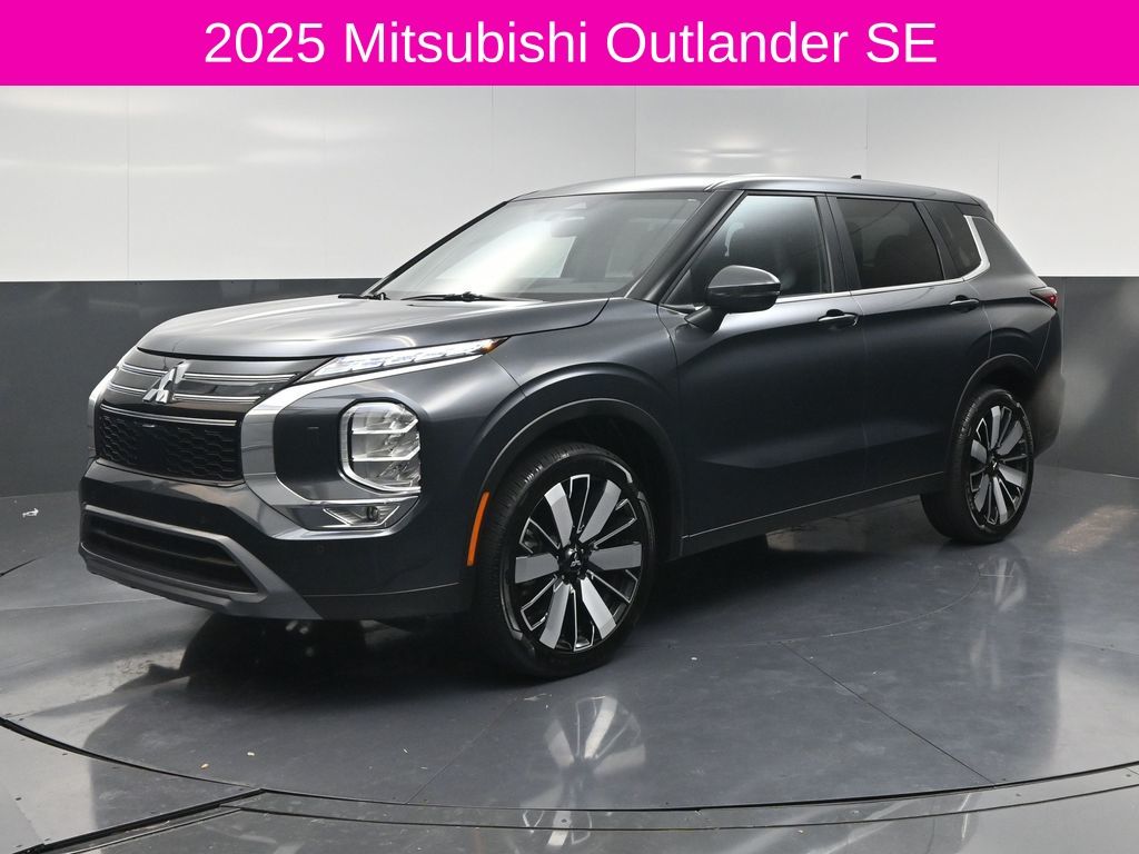 2025 Mitsubishi Outlander SE Silver at North Houston Mitsubishi