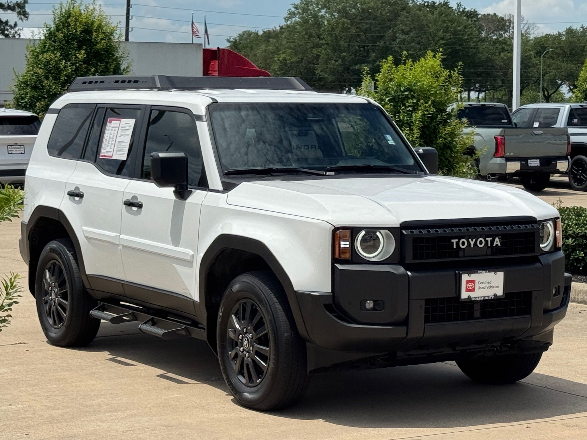 2025 Toyota Land Cruiser 1958 White at Don McGill Toyota