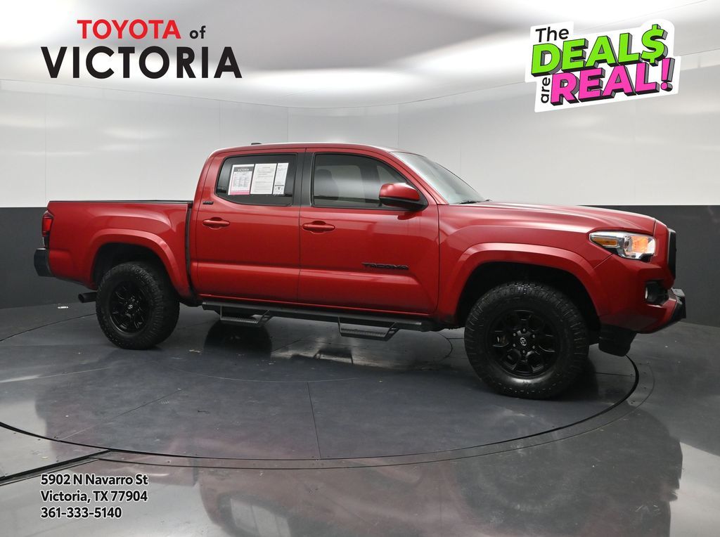 2021 Toyota Tacoma SR5 Red at Emmons Autoplex