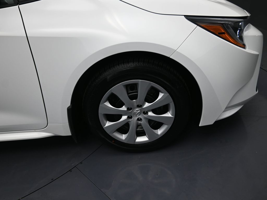 2025 Toyota Corolla LE White at Gullo Toyota