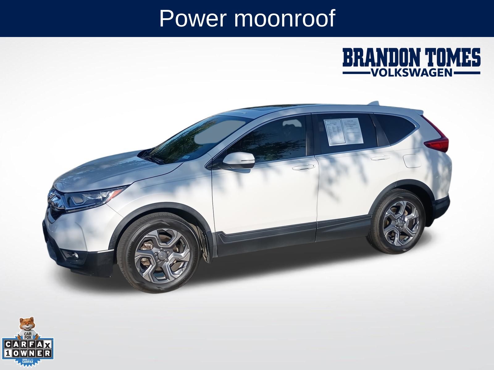 Platinum White Pearl 2019 Honda CR-V SUV / Crossover Front-Wheel Drive Continuously Variable Transmission