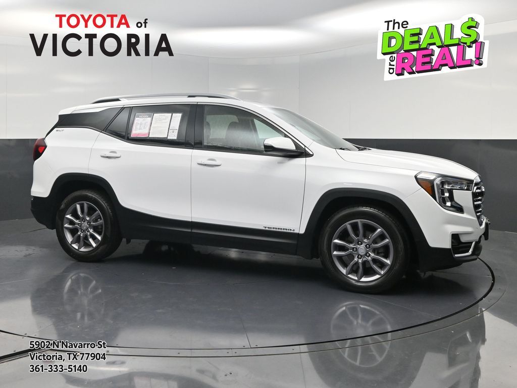 2024 GMC Terrain SLT White at Shottenkirk Kia Fort Bend