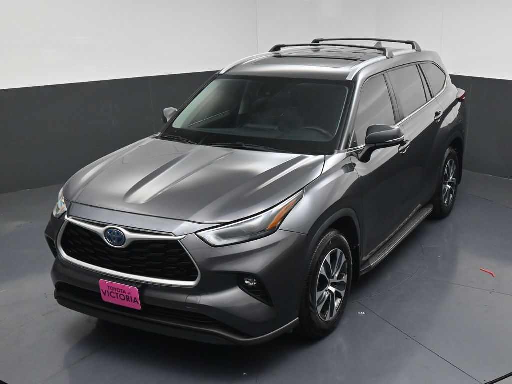 2023 Toyota Highlander Hybrid XLE Gray at Toyota of Victoria
