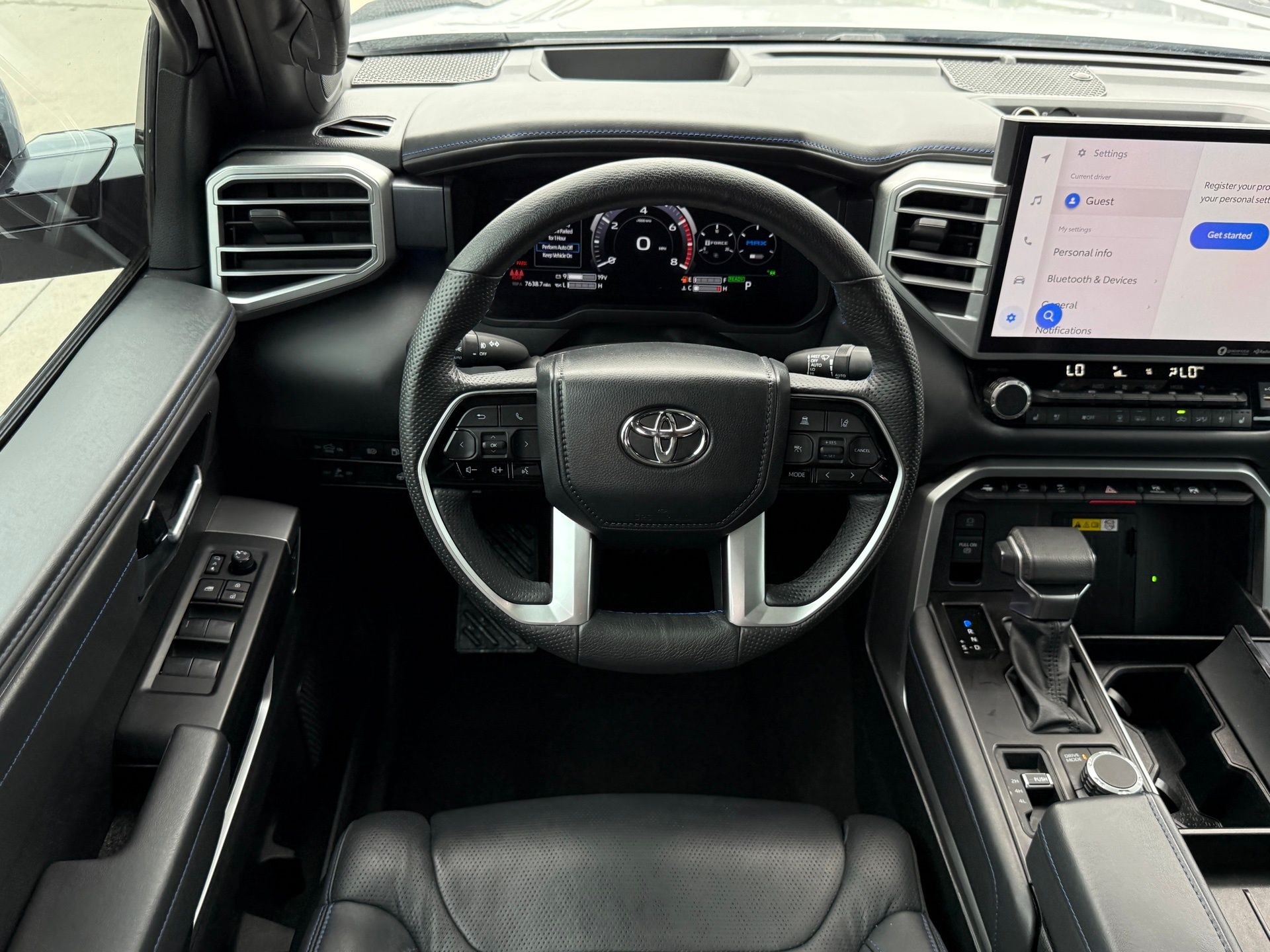 2023 Toyota Tundra Hybrid Platinum Silver at EAG Ford Navasota