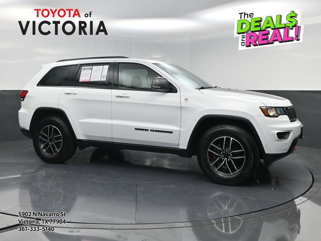 2019 Jeep Grand Cherokee Trailhawk White at Genesis of Spring