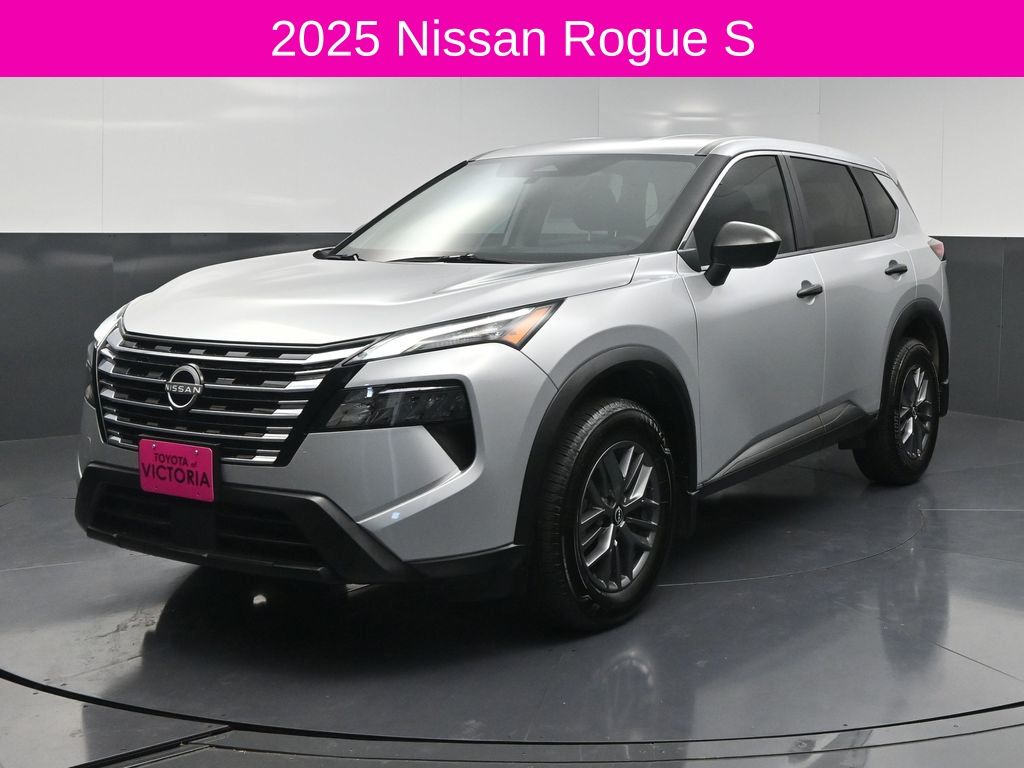 2025 Nissan Rogue S Silver at South Houston Nissan