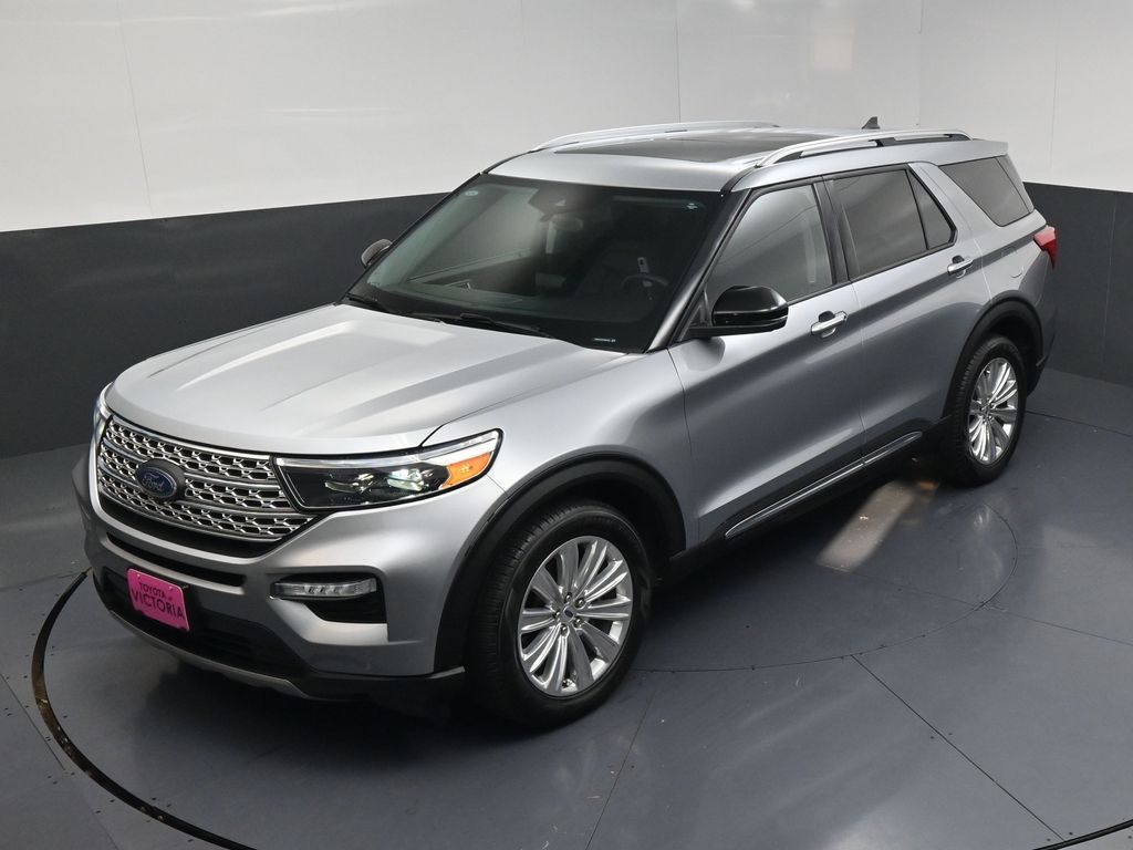 2023 Ford Explorer Limited Silver at North Houston Mitsubishi