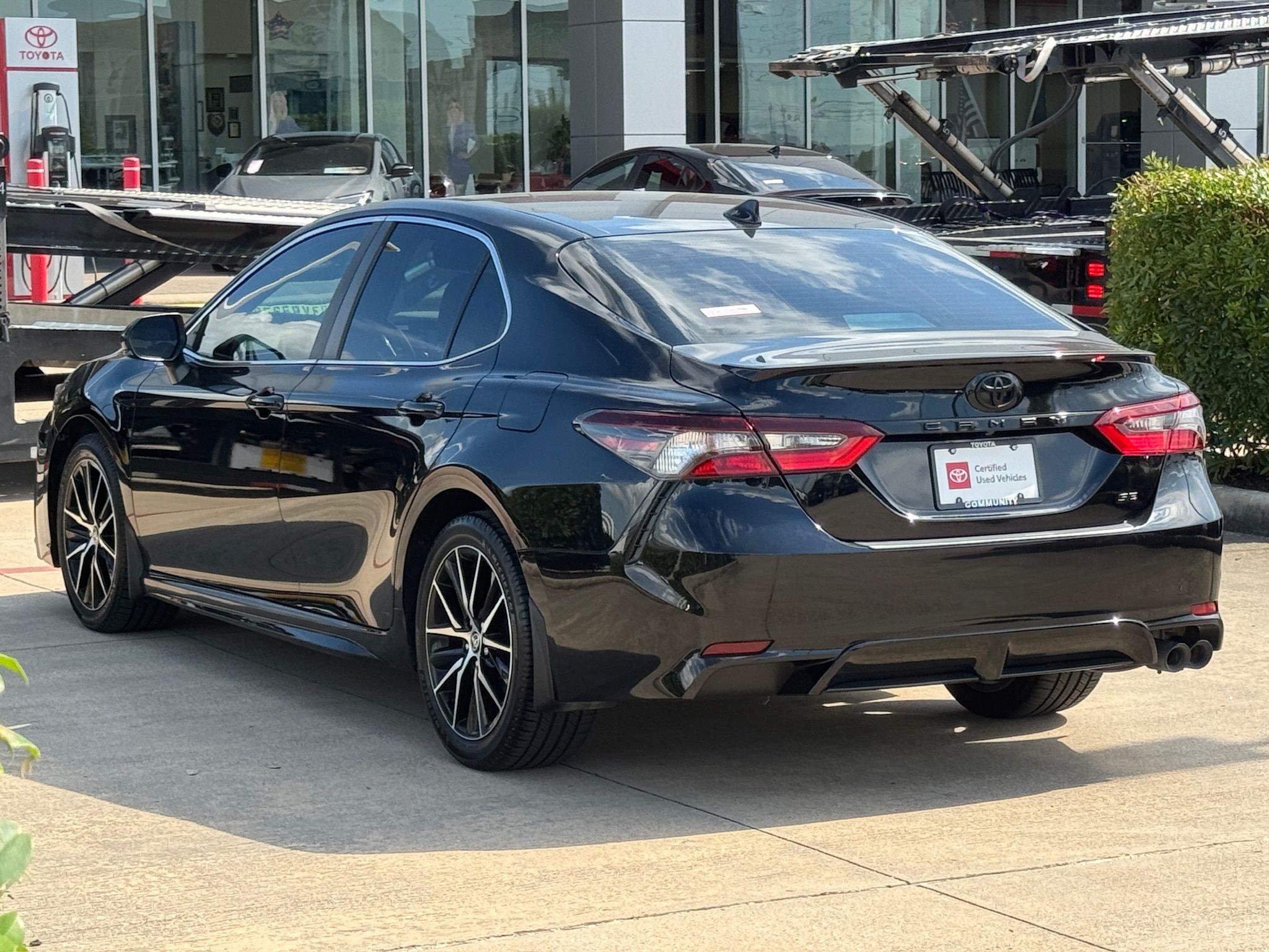 2024 Toyota Camry SE Black at Classic Elite Chevrolet Sugar Land