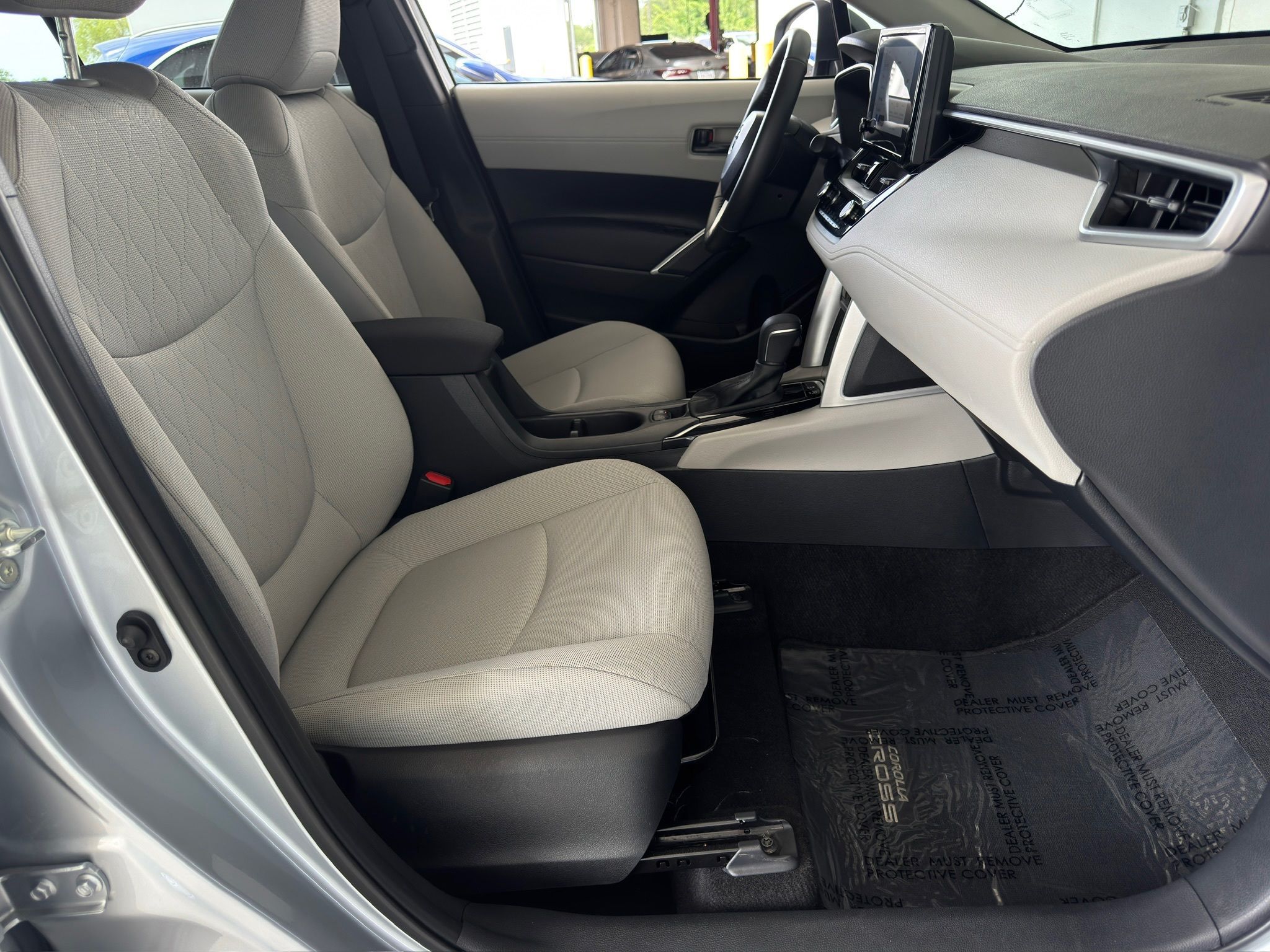 2024 Toyota Corolla Cross LE Silver at Texan Dodge Chrysler Jeep Ram