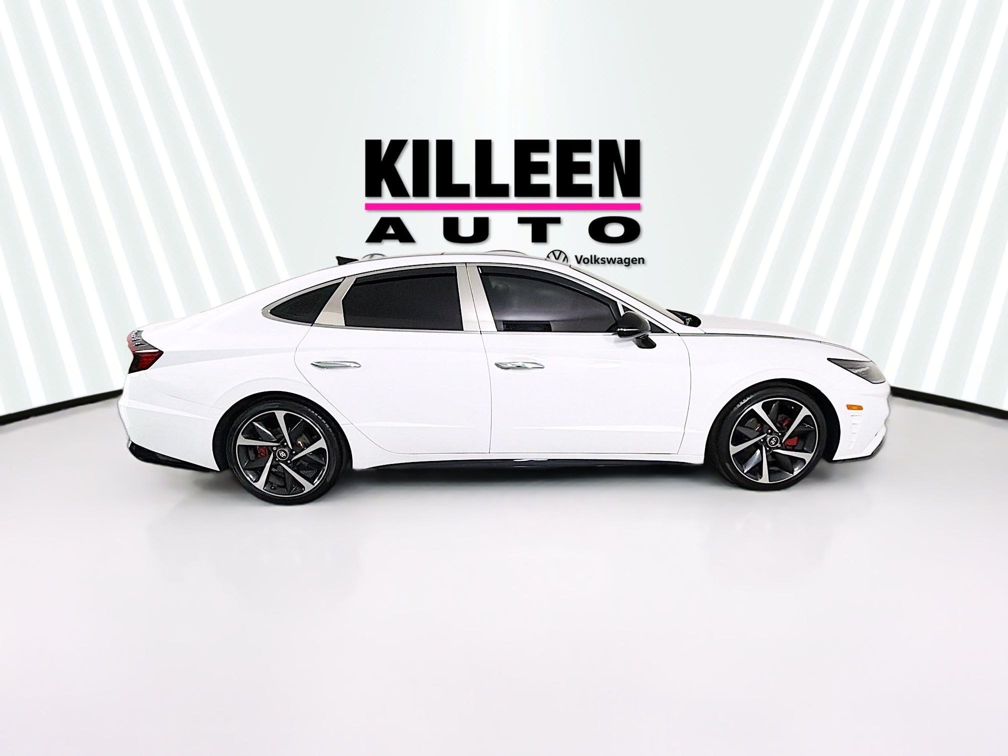 2023 Hyundai Sonata SEL Plus White at DeMontrond Ford