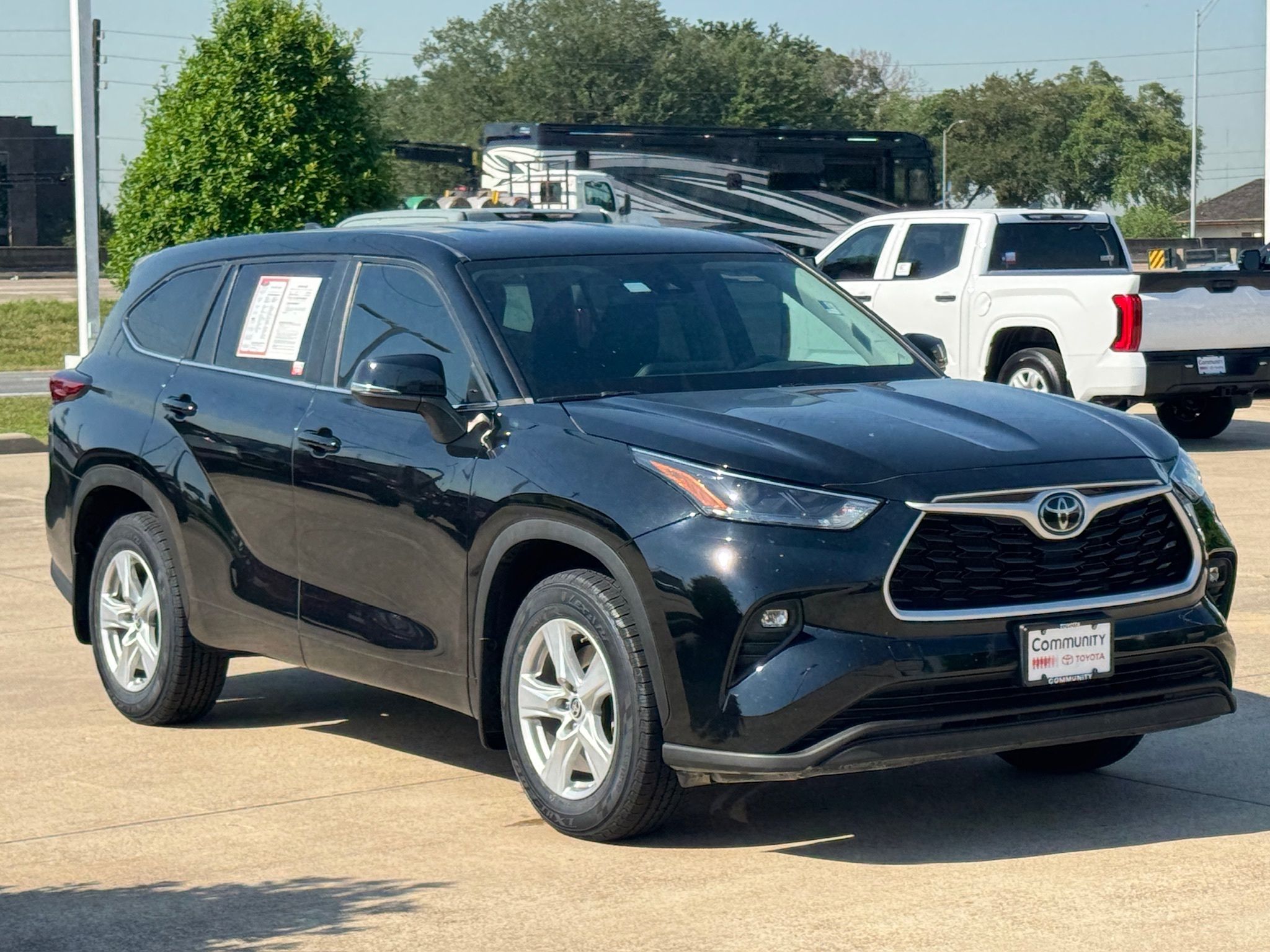 2023 Toyota Highlander LE Black at Don McGill Toyota