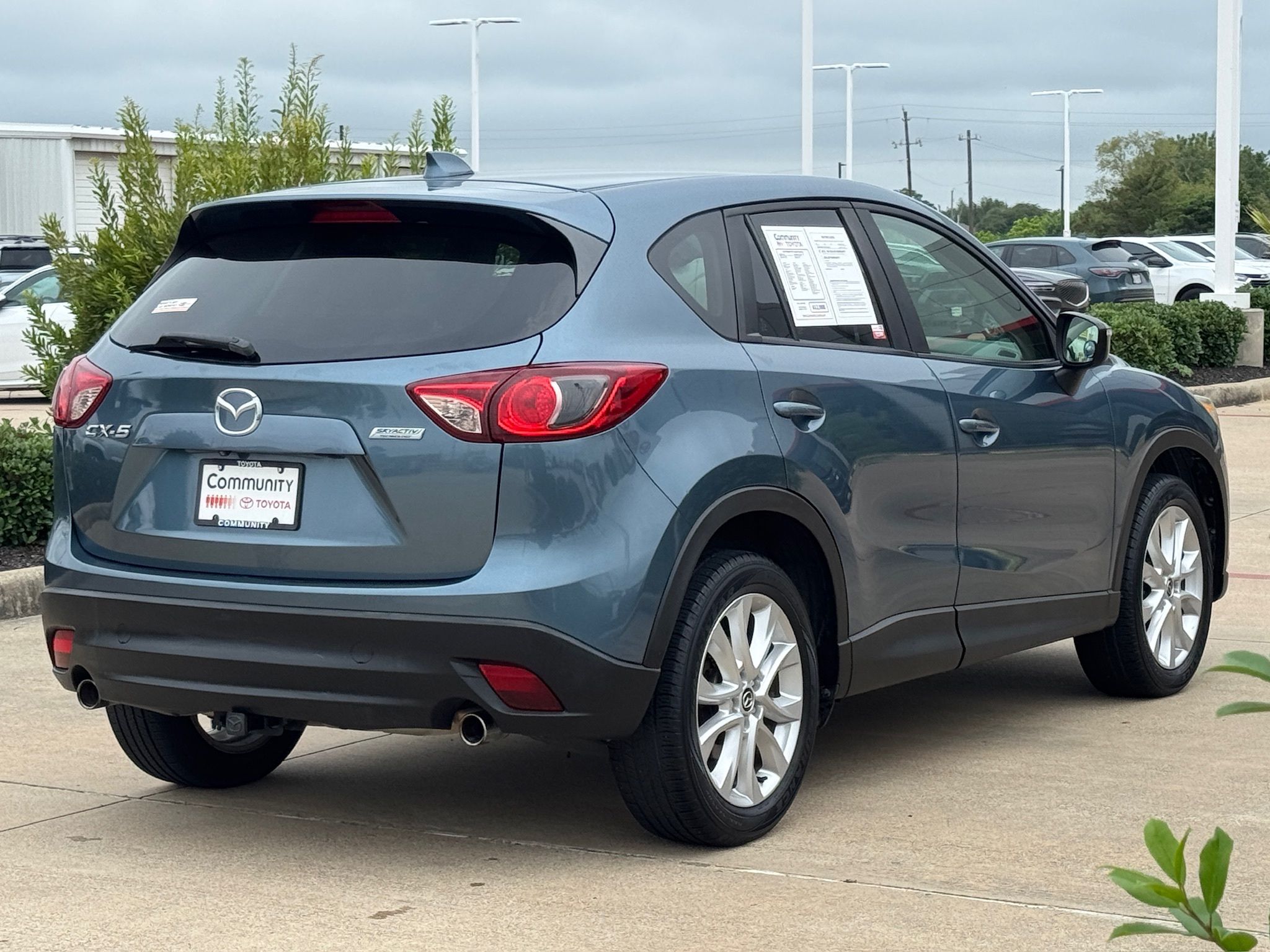 2015 Mazda CX-5 Grand Touring Blue at Community Honda