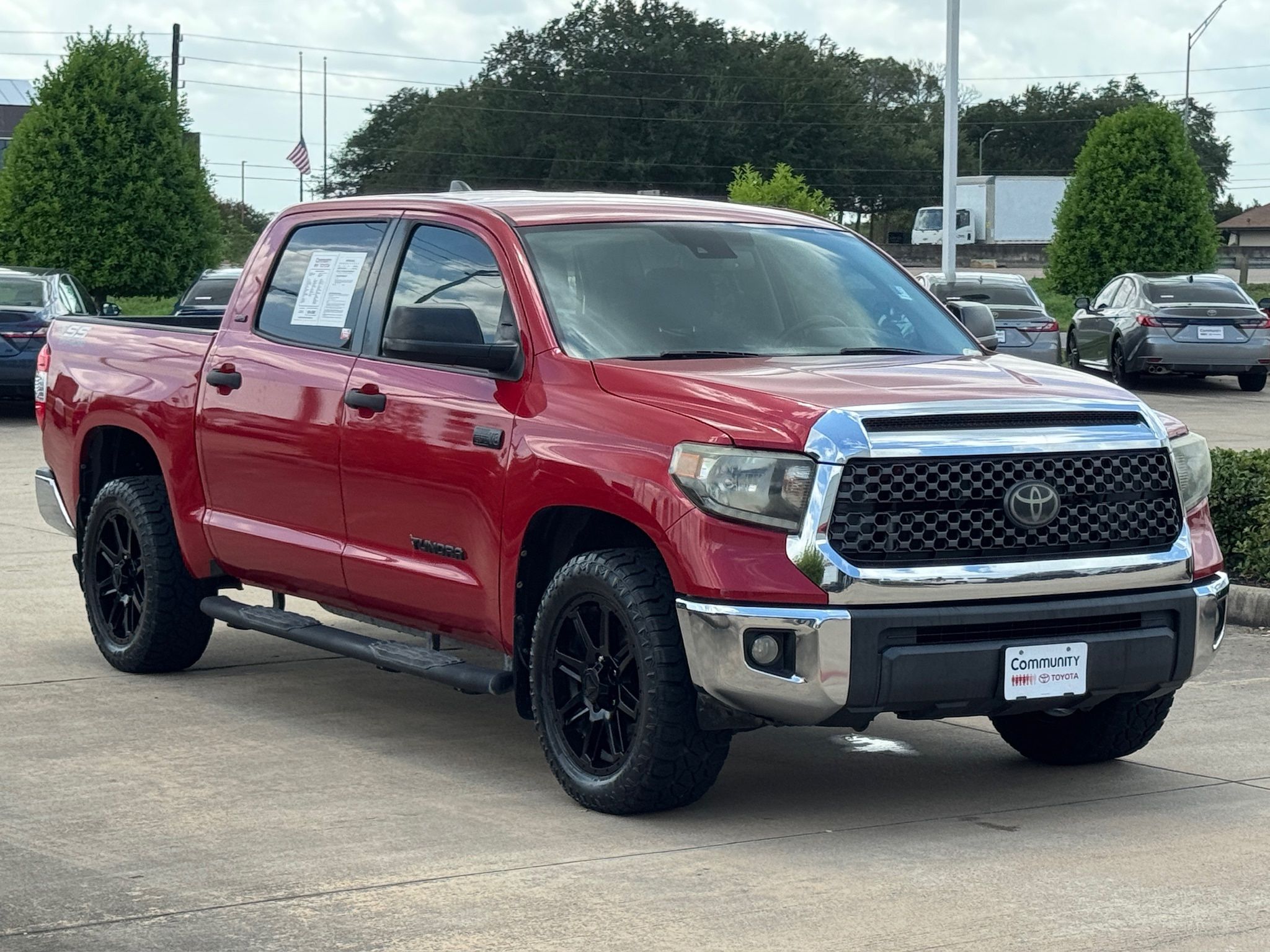 2020 Toyota Tundra SR5 Red at Toyota of Victoria