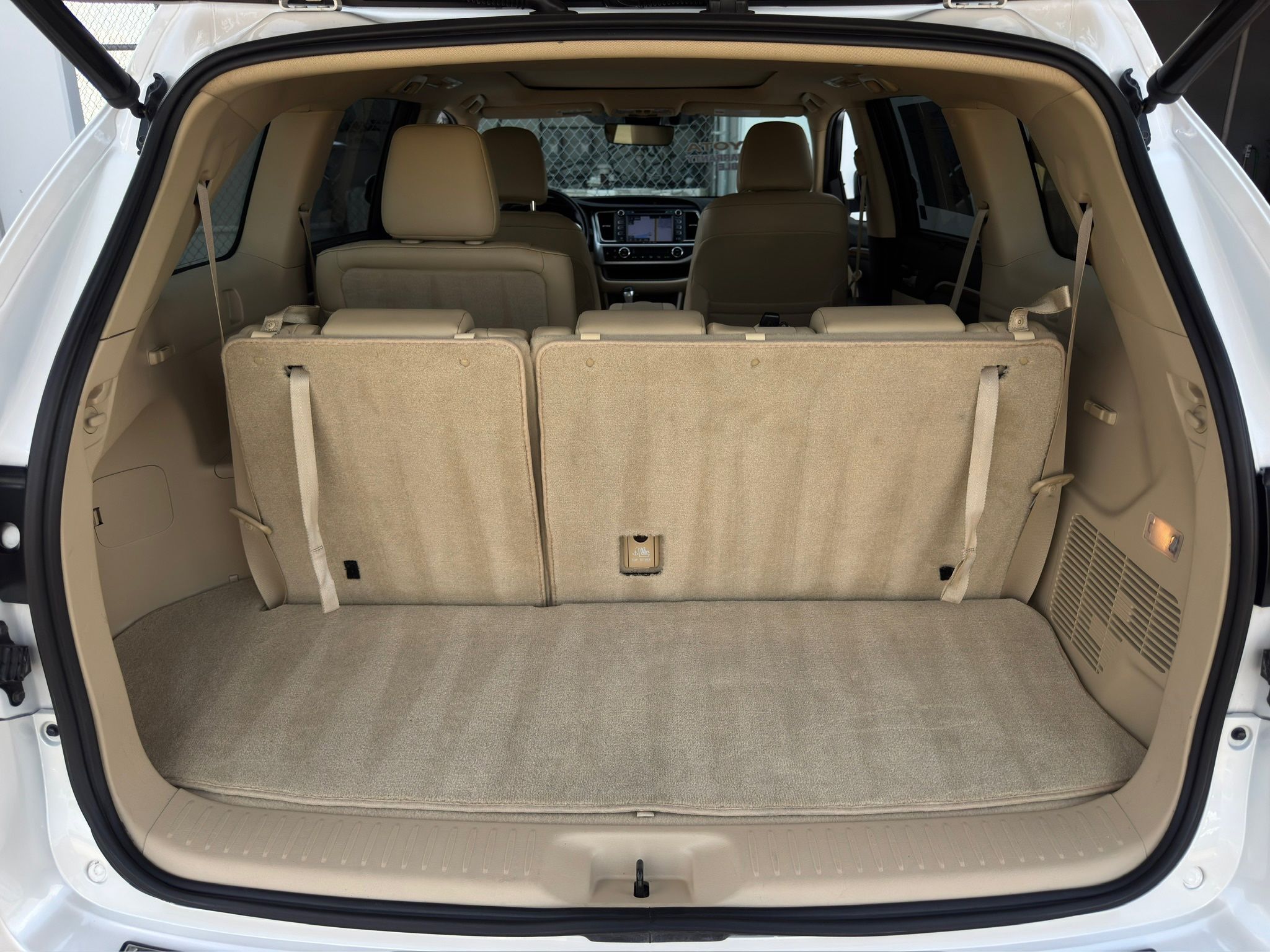 2019 Toyota Highlander Limited Platinum White at Gullo Toyota
