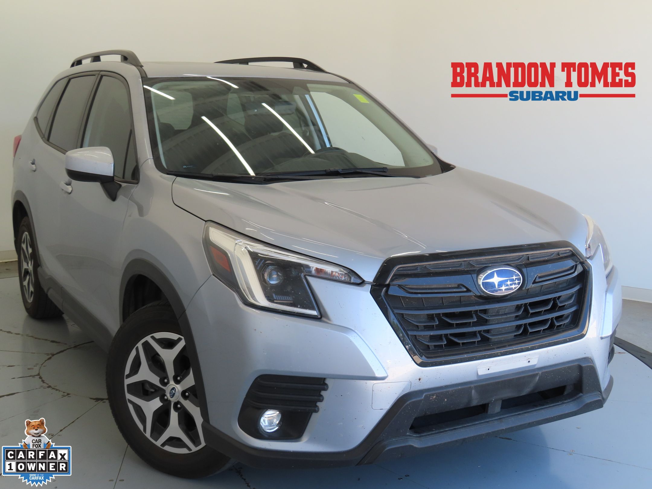 Ice Silver Metallic 2024 Subaru Forester SUV / Crossover All-Wheel Drive Continuously Variable Transmission
