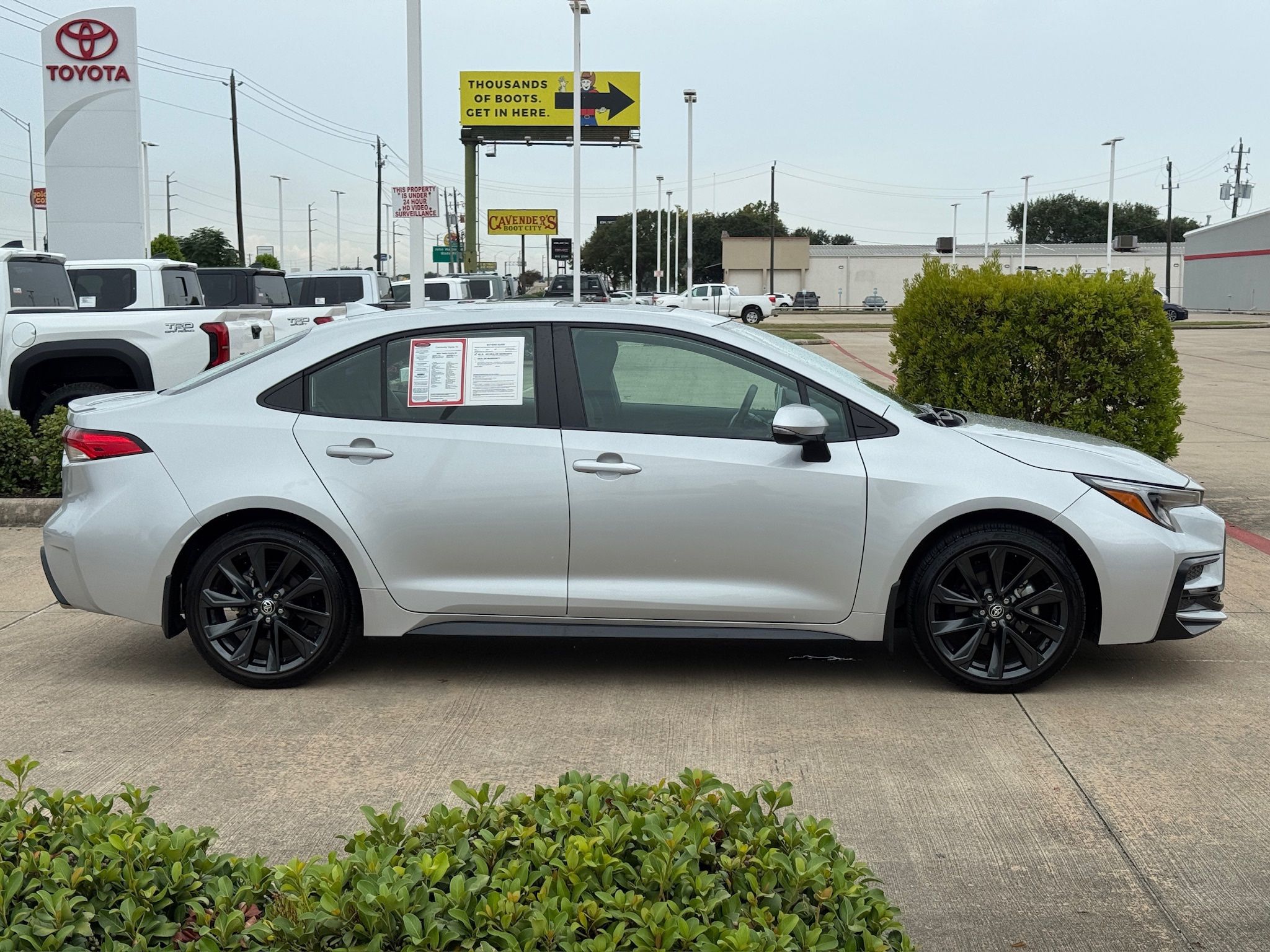 2025 Toyota Corolla SE Silver at Don McGill Toyota