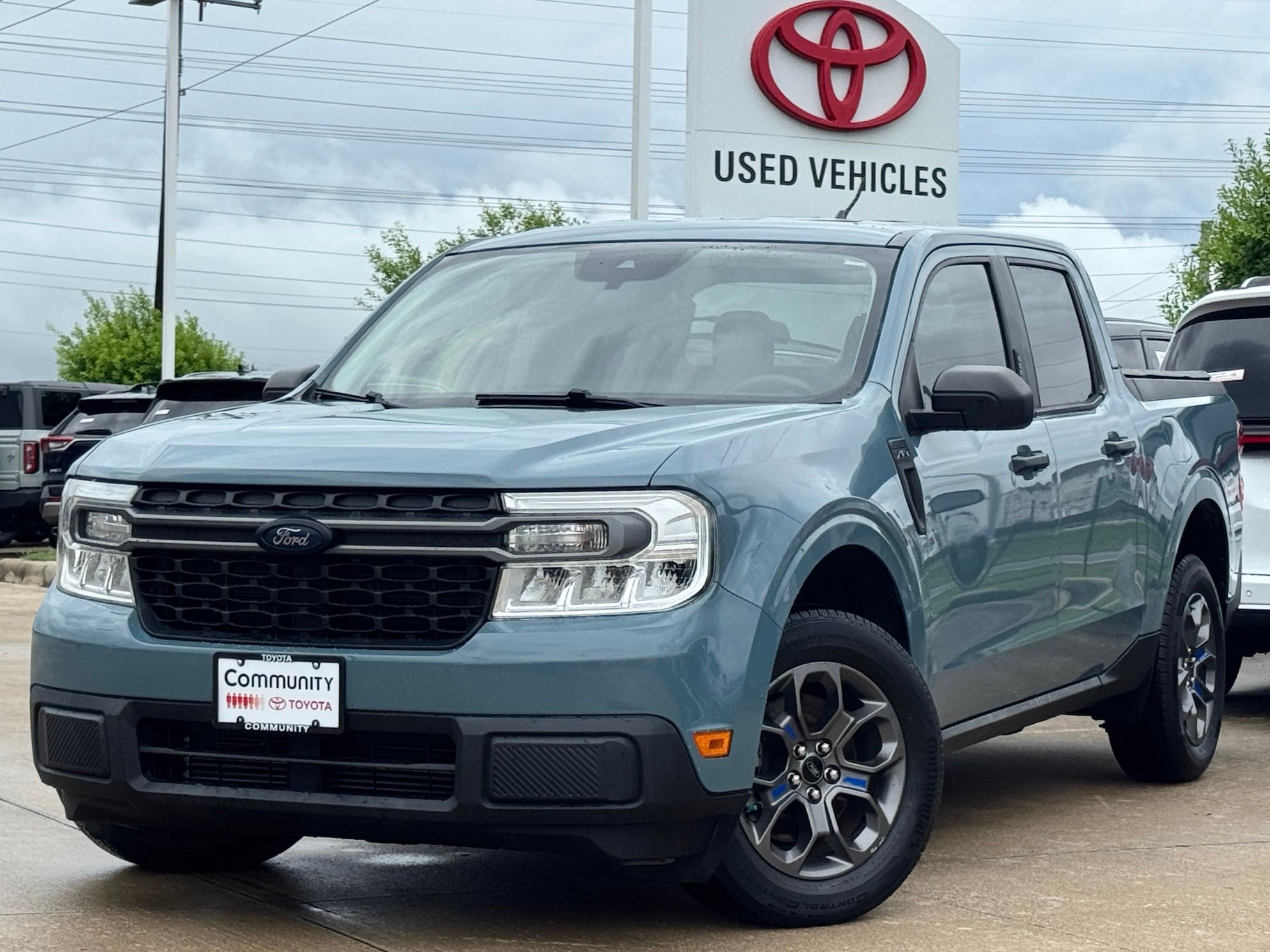 2022 Ford Maverick XLT Blue at DeMontrond Mazda