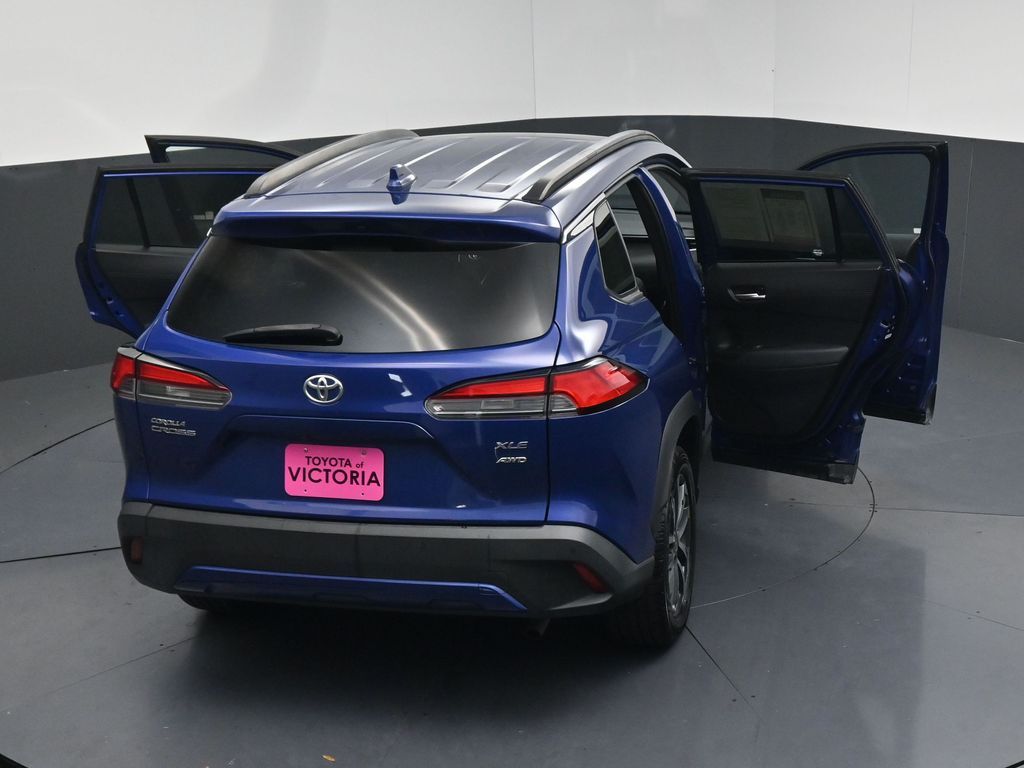 2022 Toyota Corolla Cross XLE Blue at Big Star Chrysler Jeep Dodge Ram 