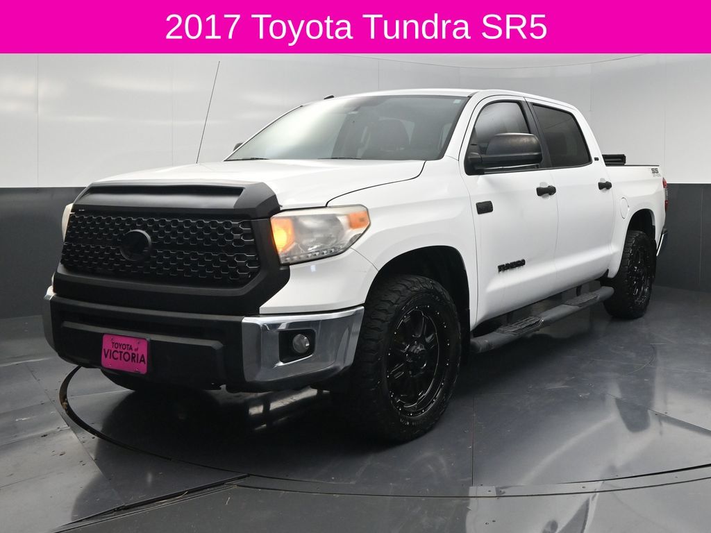 2017 Toyota Tundra SR5 White at Cook Ford