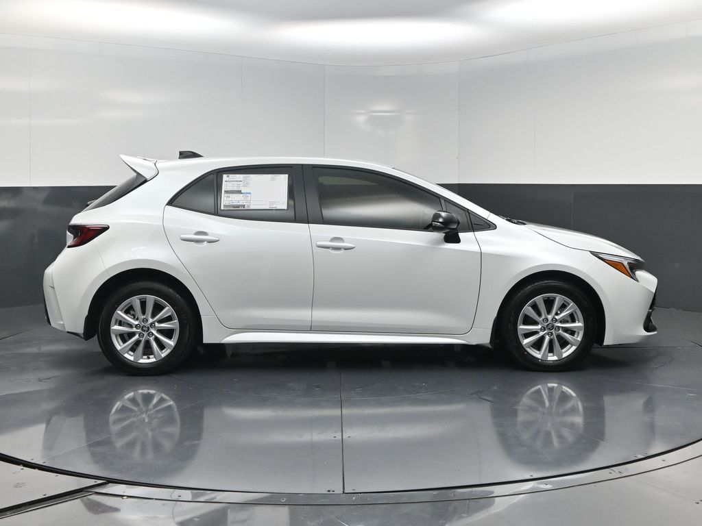 2026 Toyota Corolla Hatchback SE White at Toyota of Victoria