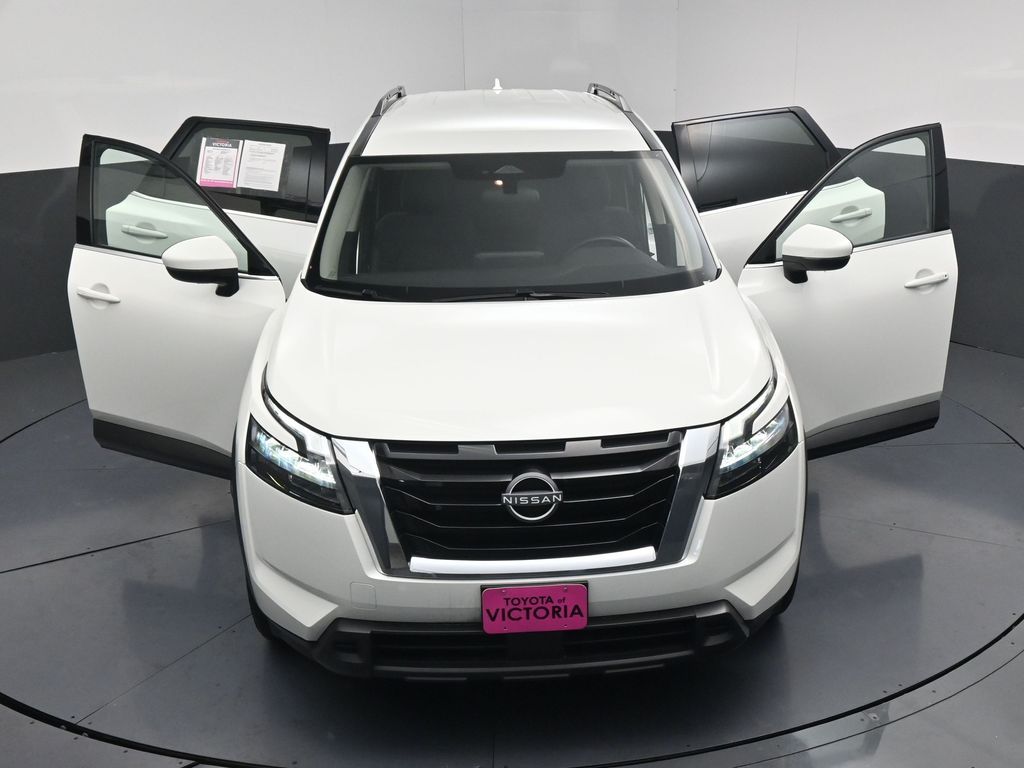 2025 Nissan Pathfinder SV White at Central Houston Nissan