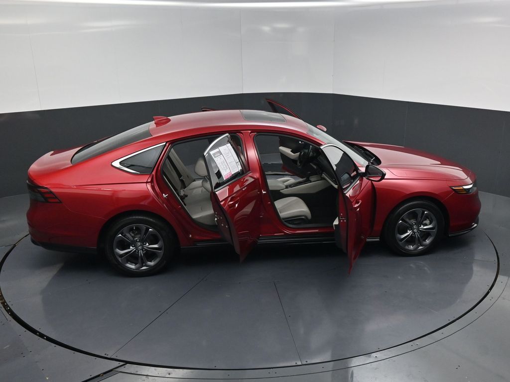 2024 Honda Accord Hybrid EX-L Red at Parkway Family Mazda