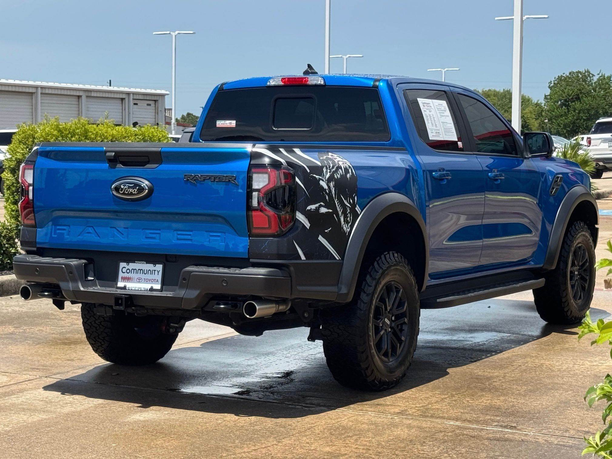2025 Ford Ranger Raptor Blue at DeMontrond Gulf Freeway