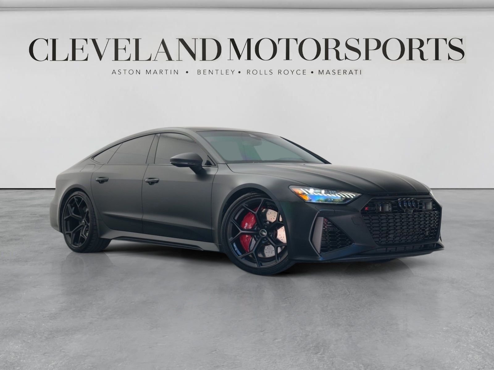 Mythos Black Metallic 2025 Audi RS 7 4.0T quattro Performance Sedan All-Wheel Drive 8-Speed Automatic