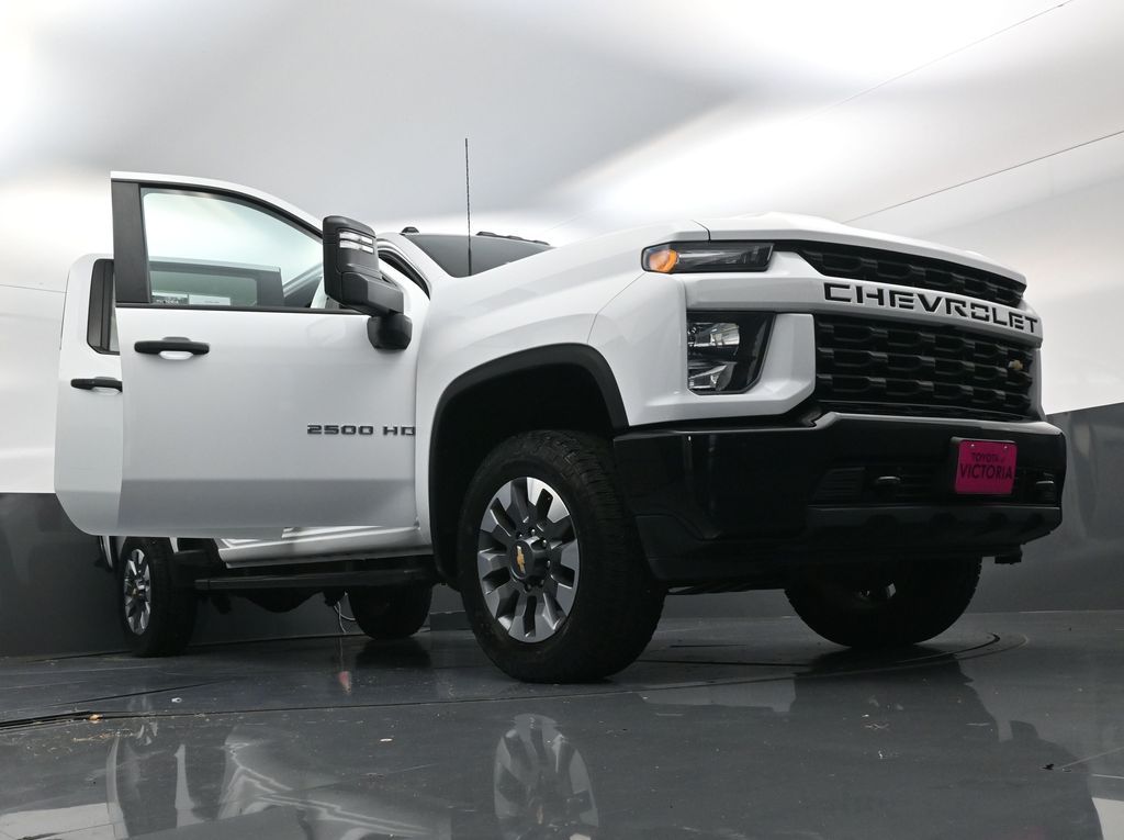 2023 Chevrolet Silverado 2500HD Custom White at DeMontrond Auto Country