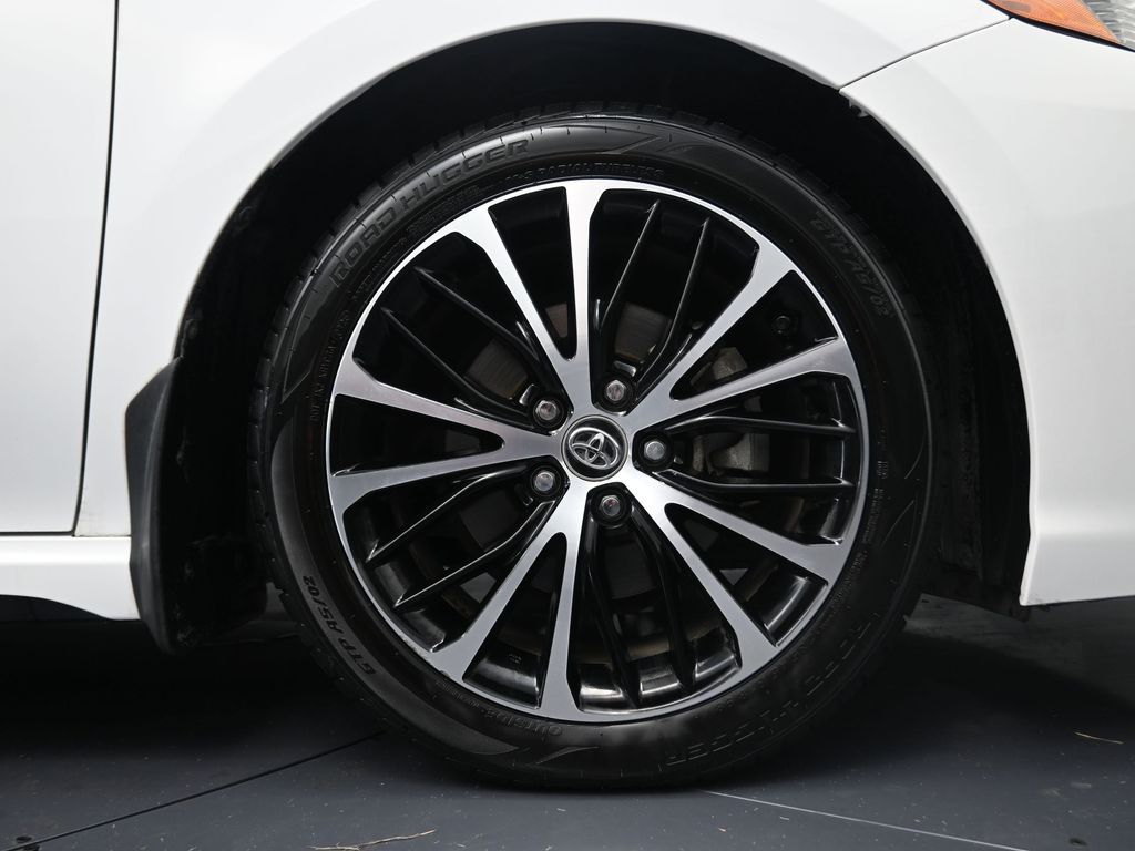 2020 Toyota Camry SE White at DeMontrond Automotive Group