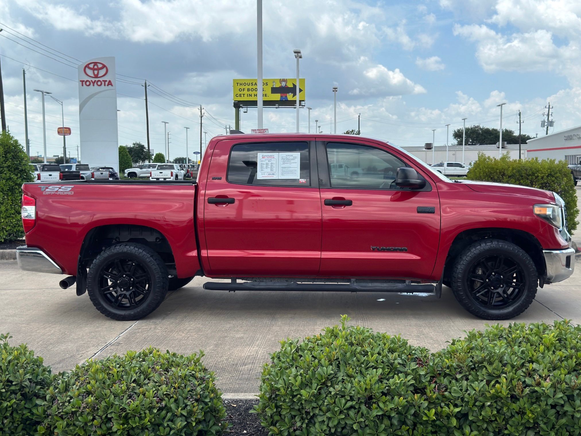 2020 Toyota Tundra SR5 Red at Toyota of Victoria