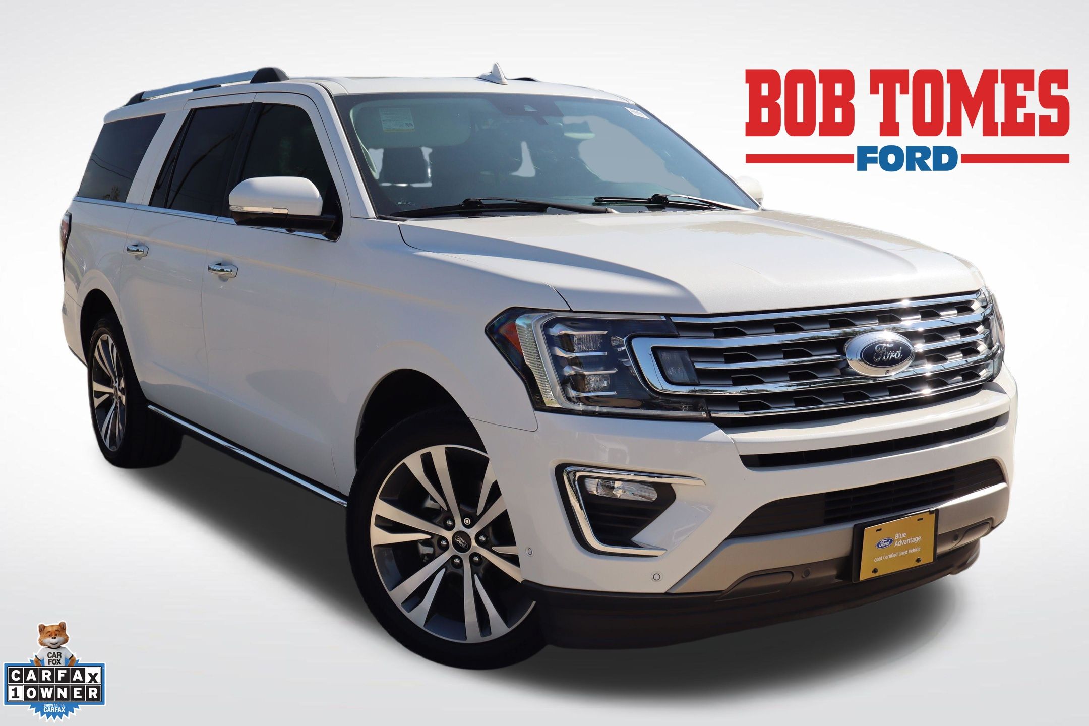 White Metallic 2021 Ford Expedition SUV / Crossover 4X2 Automatic