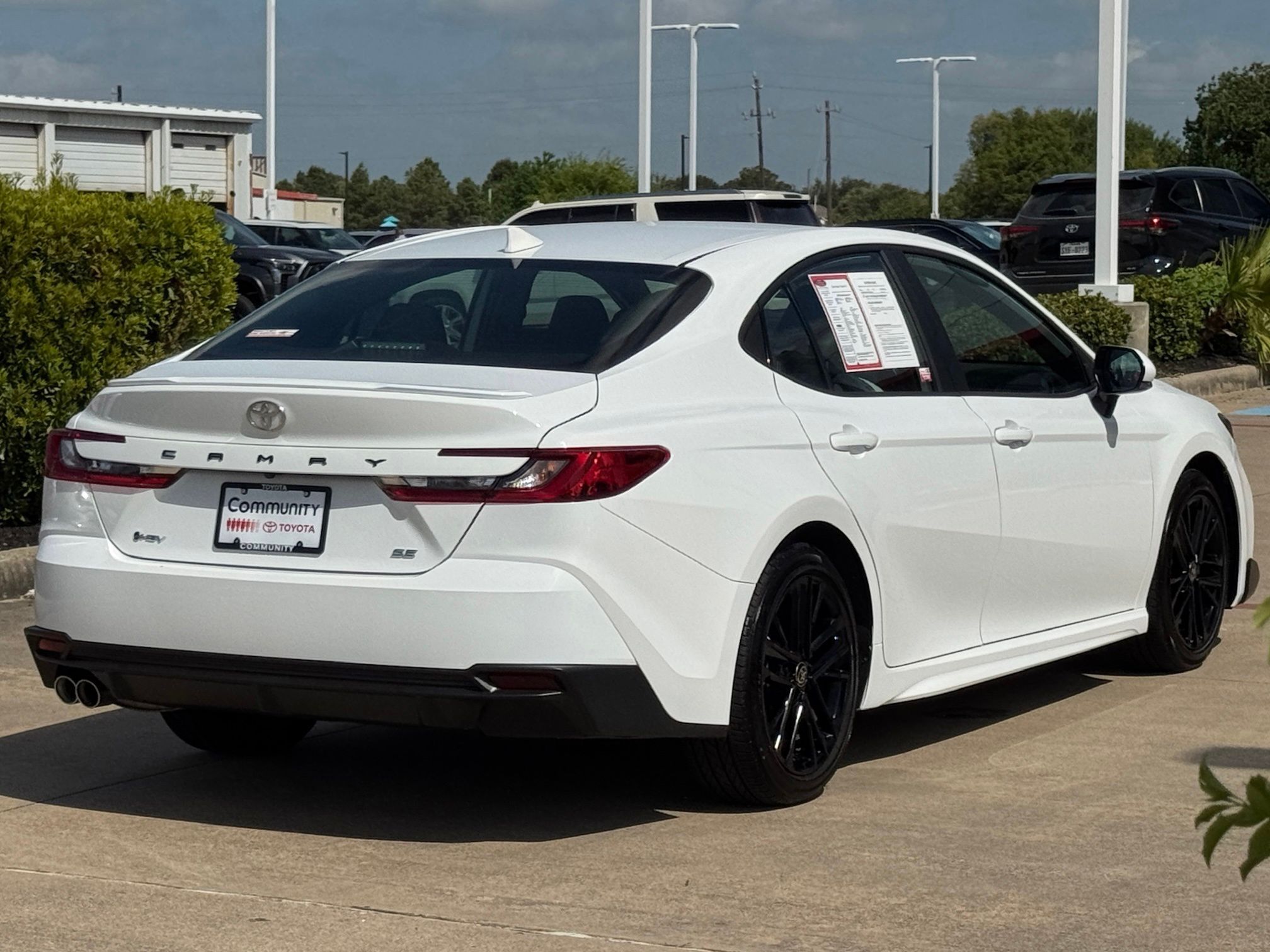 2025 Toyota Camry SE White at Big Star Buick GMC
