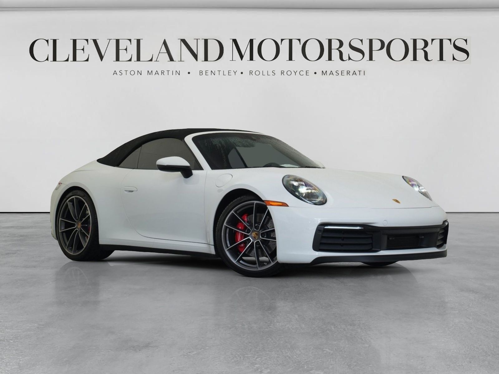 White 2020 Porsche 911 Convertible Rear-Wheel Drive 8-Speed Automatic