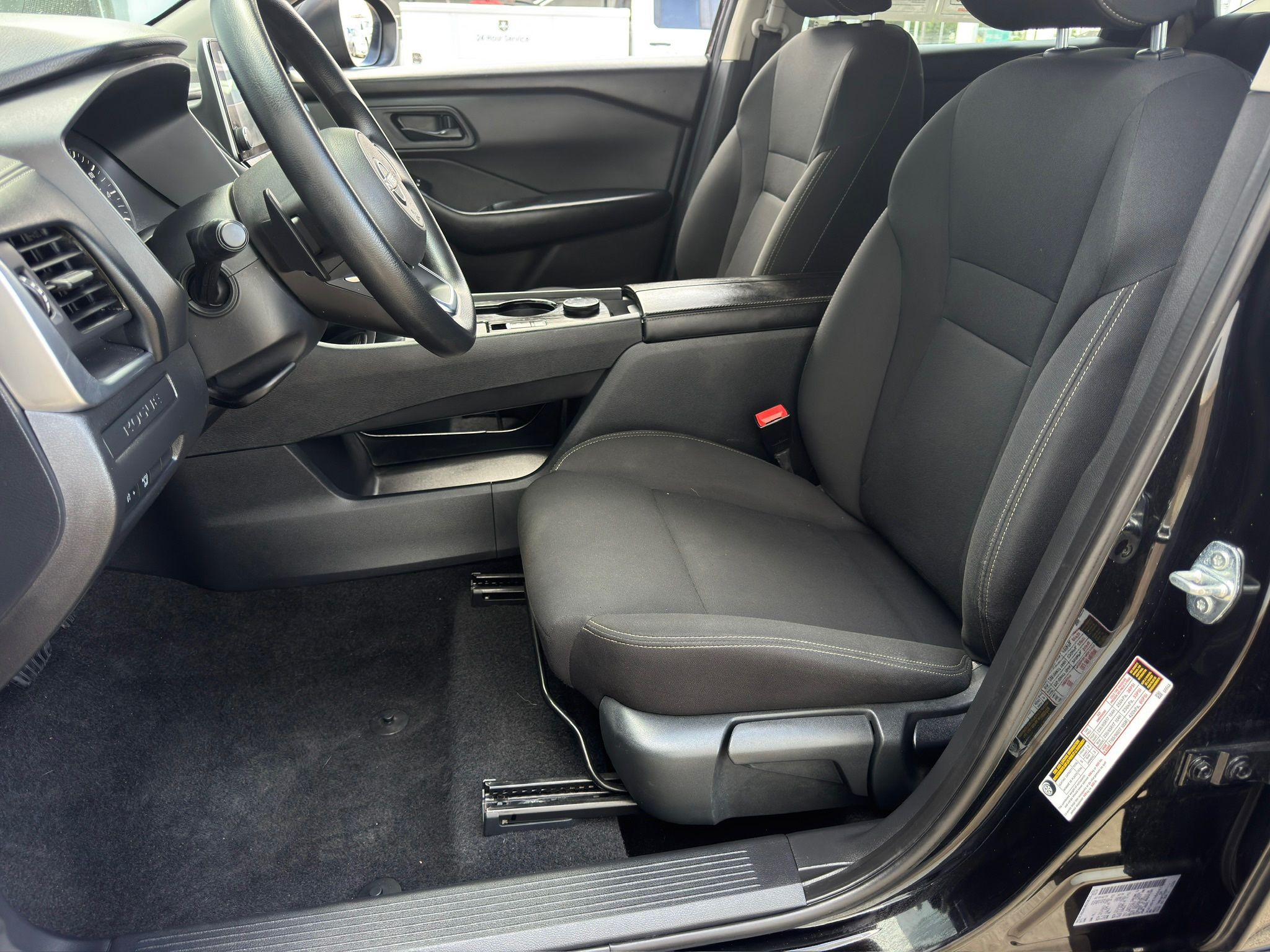 2024 Nissan Rogue S Black at Central Houston Nissan