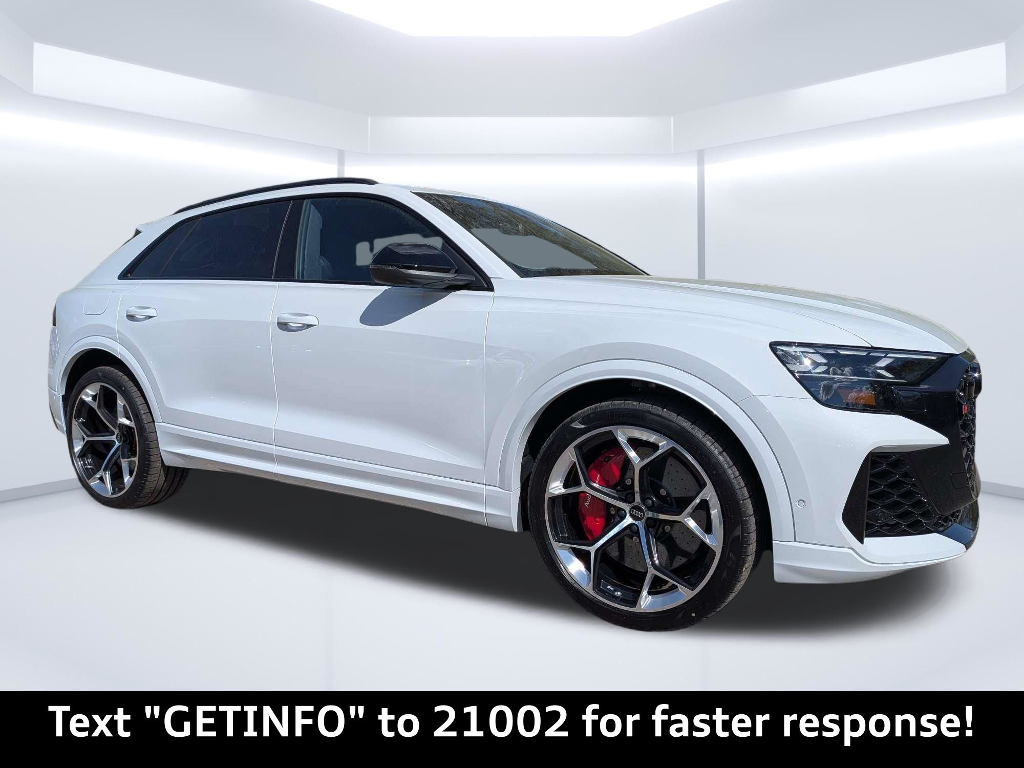 Glacier White Metallic 2026 Audi RS Q8 SUV / Crossover All-Wheel Drive 8-Speed Automatic