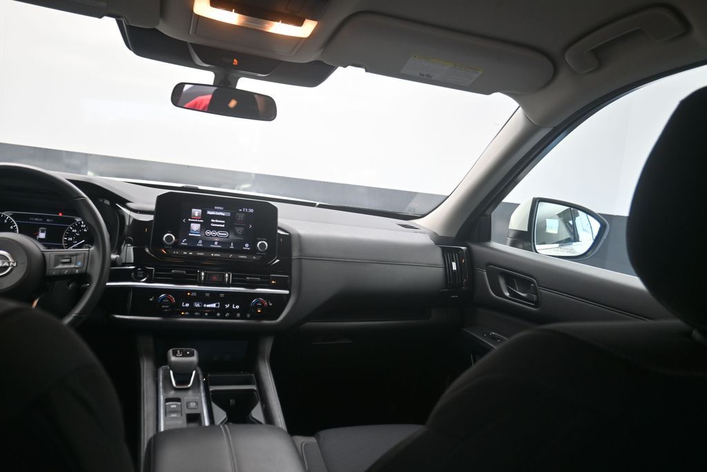 2025 Nissan Pathfinder SV White at Central Houston Nissan