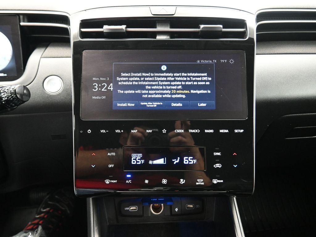 2023 Hyundai Tucson Limited White at DeMontrond Gulf Freeway