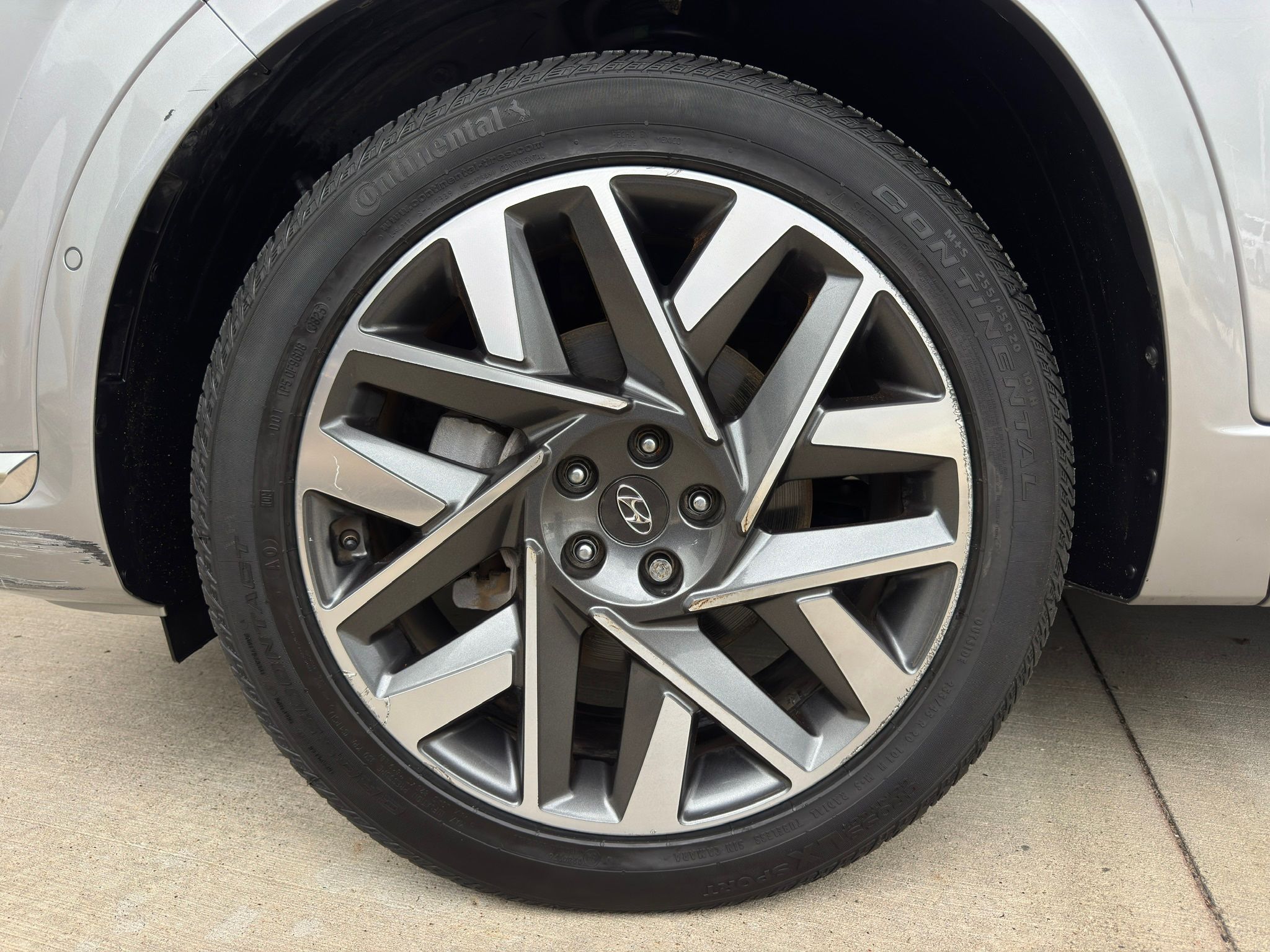 2022 Hyundai Santa Fe Calligraphy Silver at DeMontrond Mazda