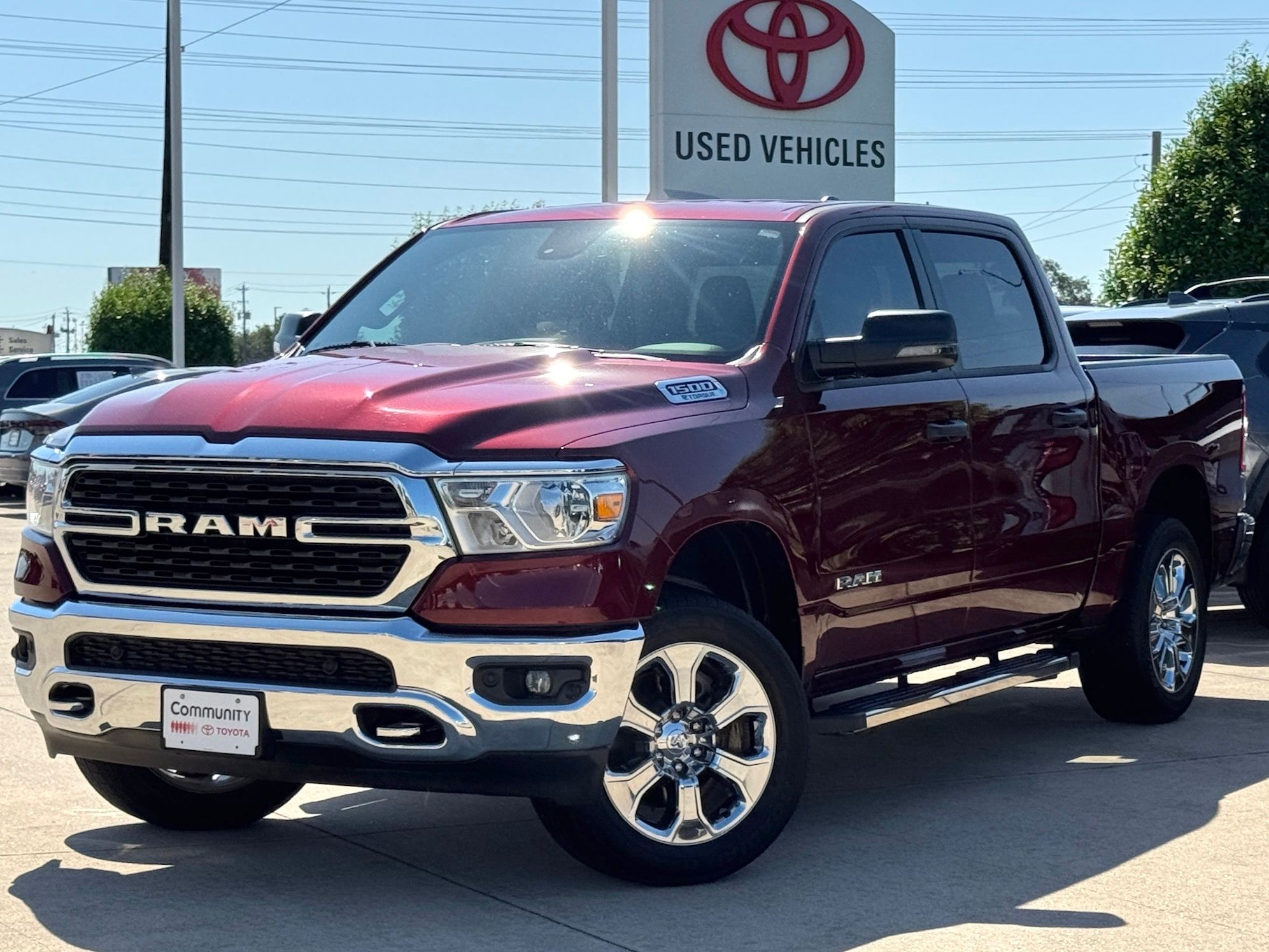 2024 Ram 1500 Big Horn/Lone Star Red at Wharton Ford