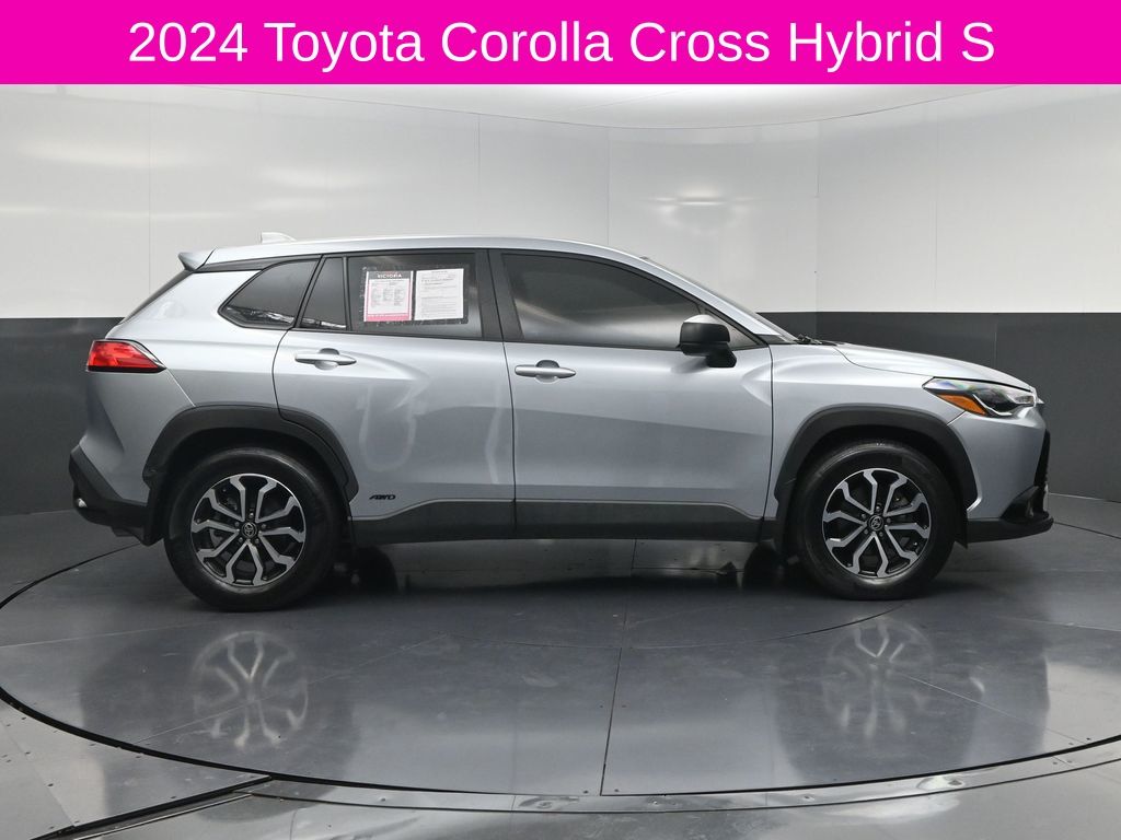 2024 Toyota Corolla Cross Hybrid S Silver at Monument Chevrolet