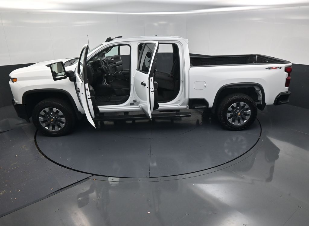 2023 Chevrolet Silverado 2500HD Custom White at DeMontrond Auto Country
