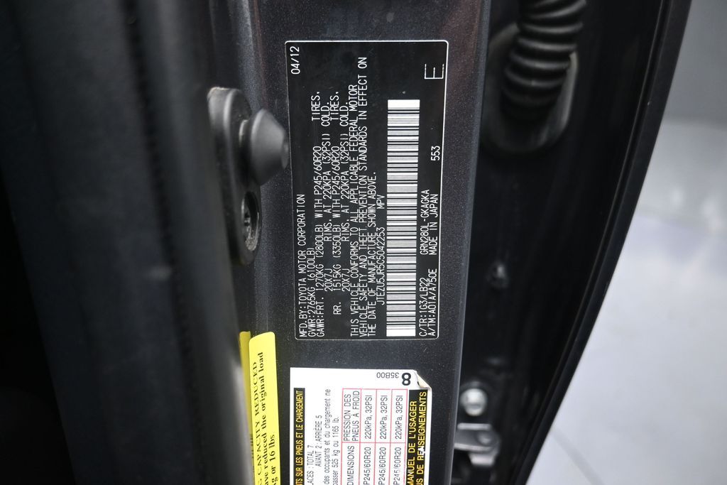 2012 Toyota 4Runner Limited Gray at Classic Elite Chevrolet Sugar Land